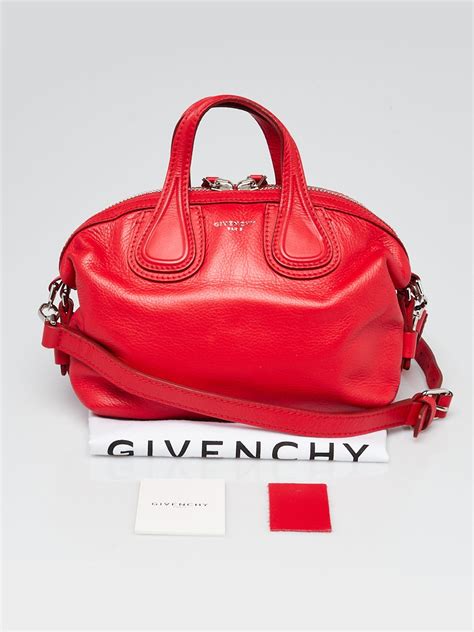 givenchy nightingale red price|Givenchy nightingale mini vs micro.